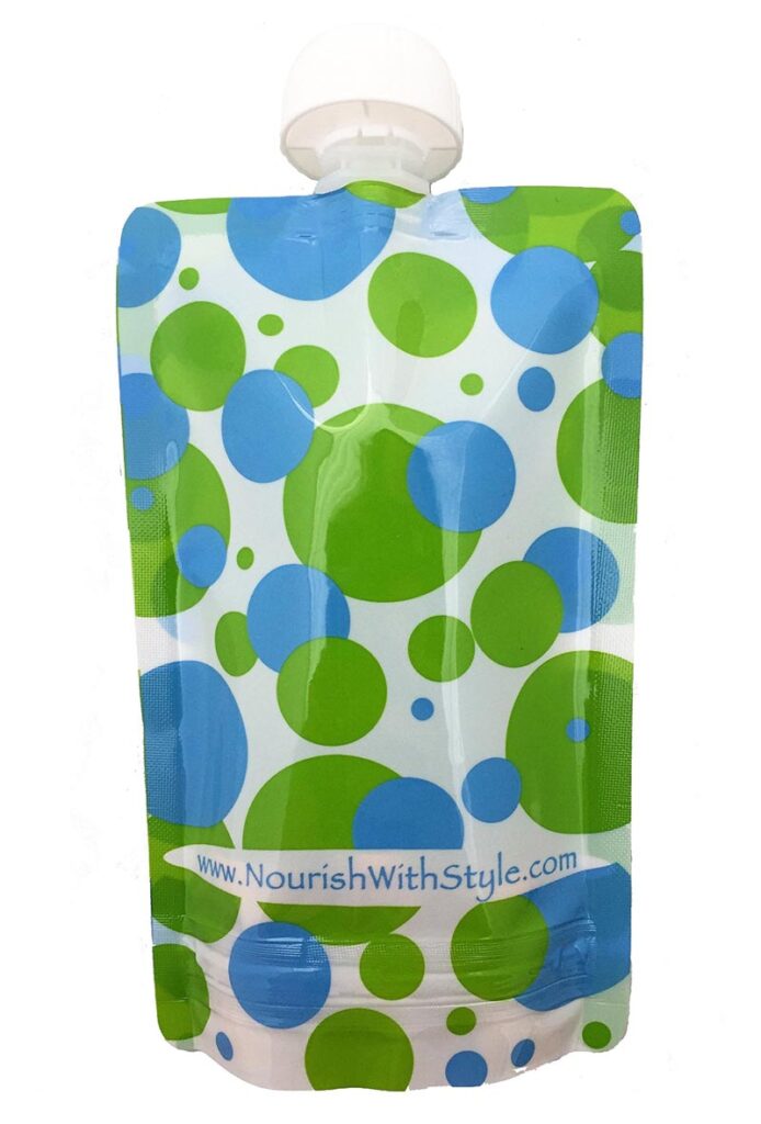 Nourish with style pouch